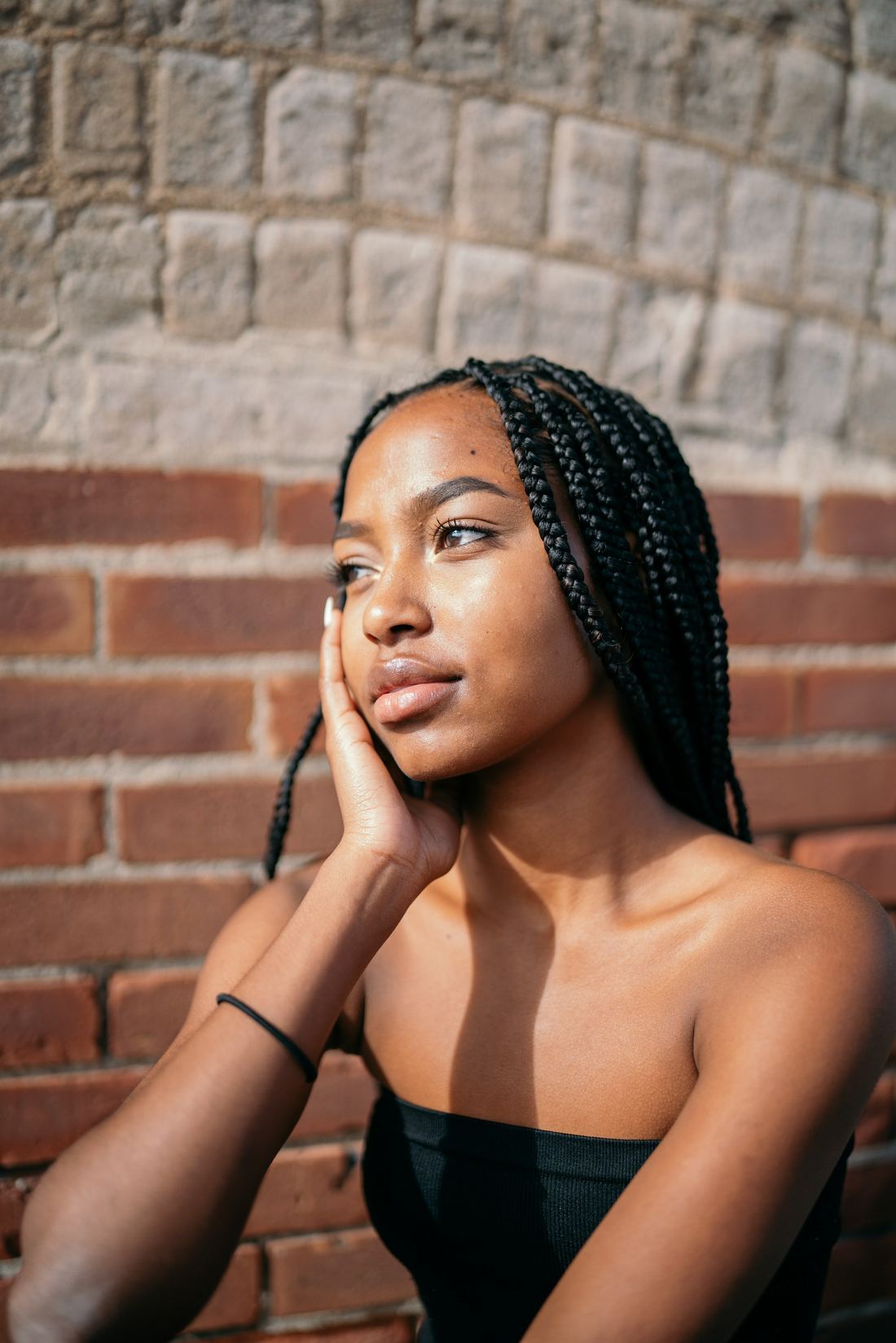 Box Braids hairstyle (sample photo)