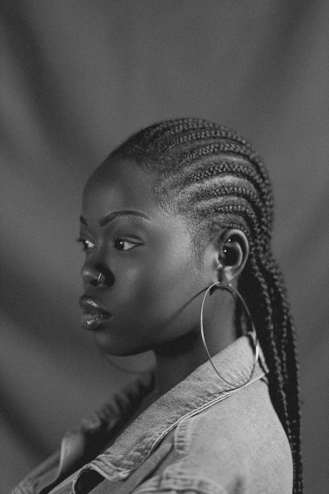 Cornrows hairstyle (sample photo)